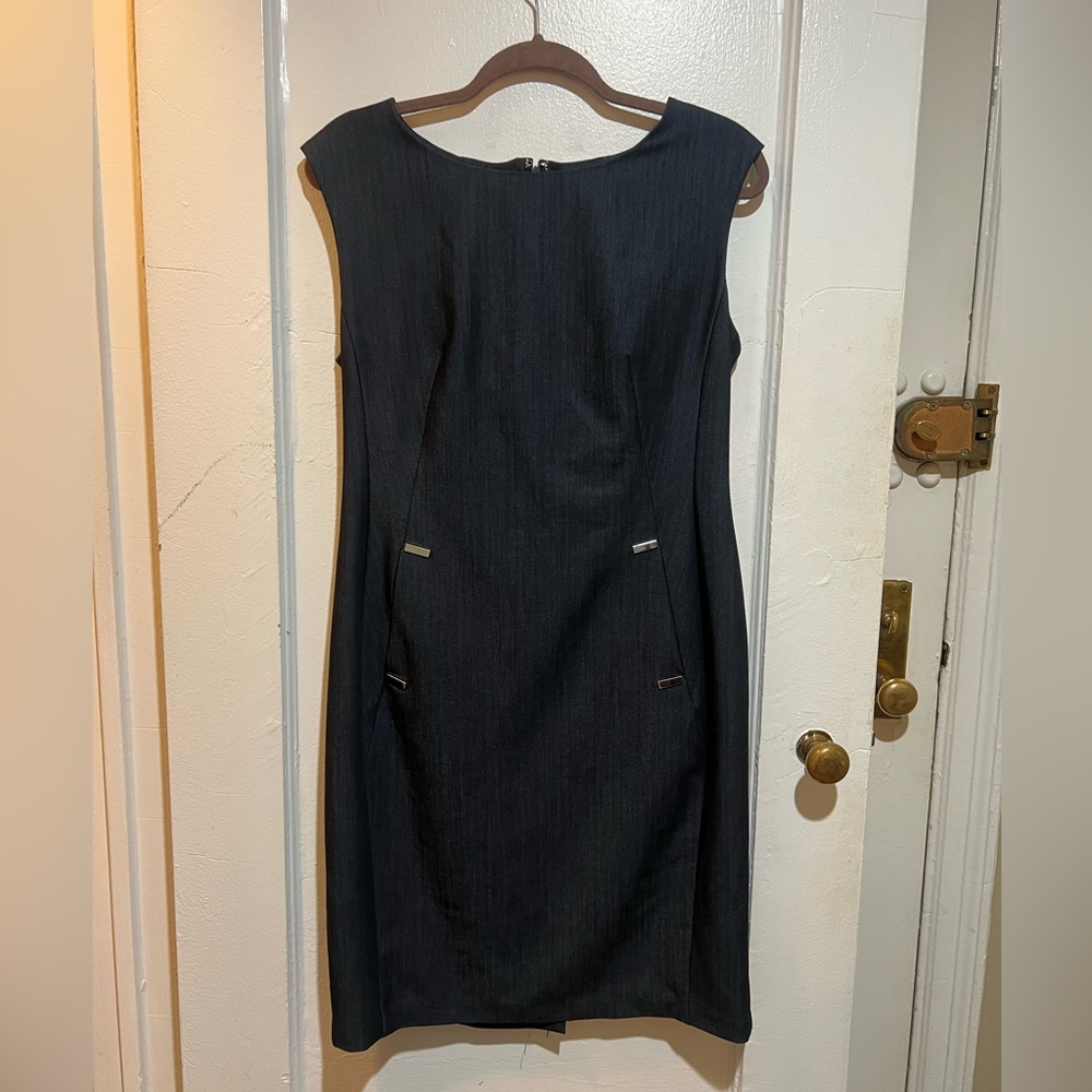 Calvin Klein Dress with Silver Detail